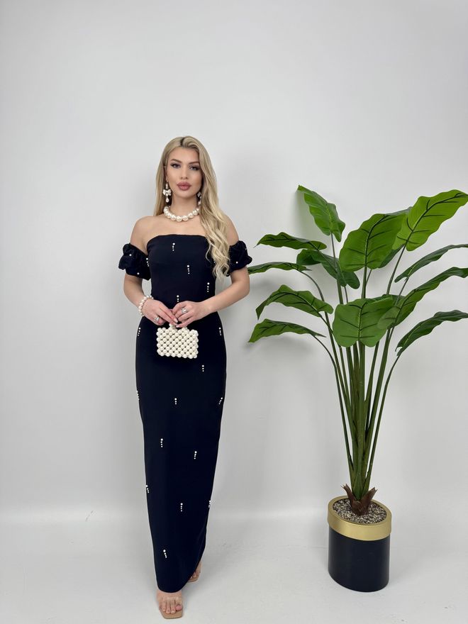 Miss Janell Czarna Seksowna Elegancka Formalna Sukienka Bodycon Hurtowa sprzedaż odzieży Seksowny