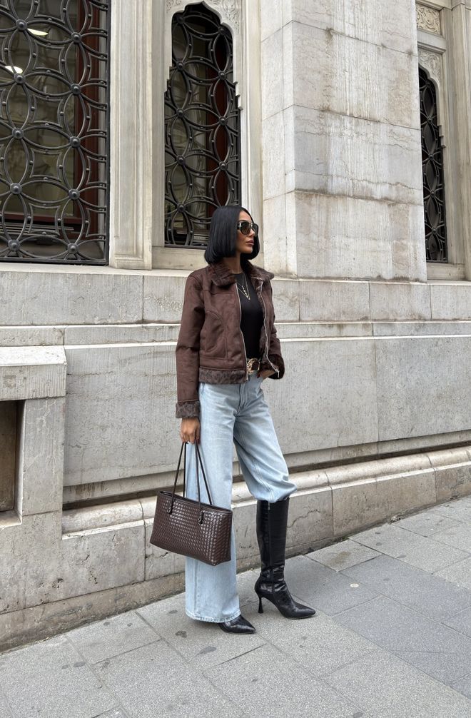 Miss Janell Brown Animal Print Fur Jacket Wholesale Clothing 5