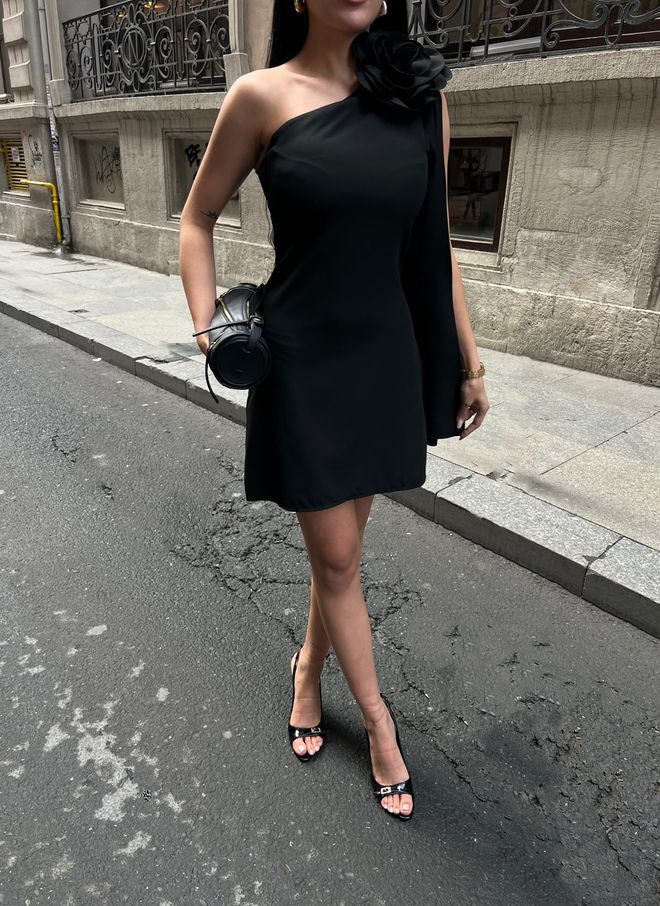 Miss Janell Noir Sexy Élégant Formel Glam Mini Robe Droite Vêtements en gros Sexy