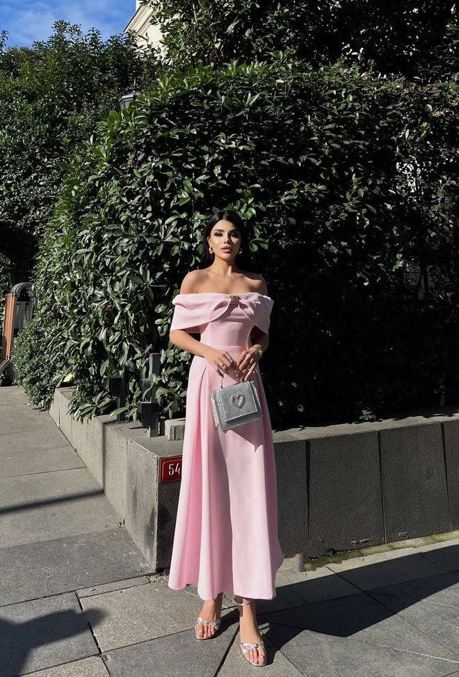 Miss Janell Elegant Pink Fit And Flare Dress Wholesale Clothing Spring