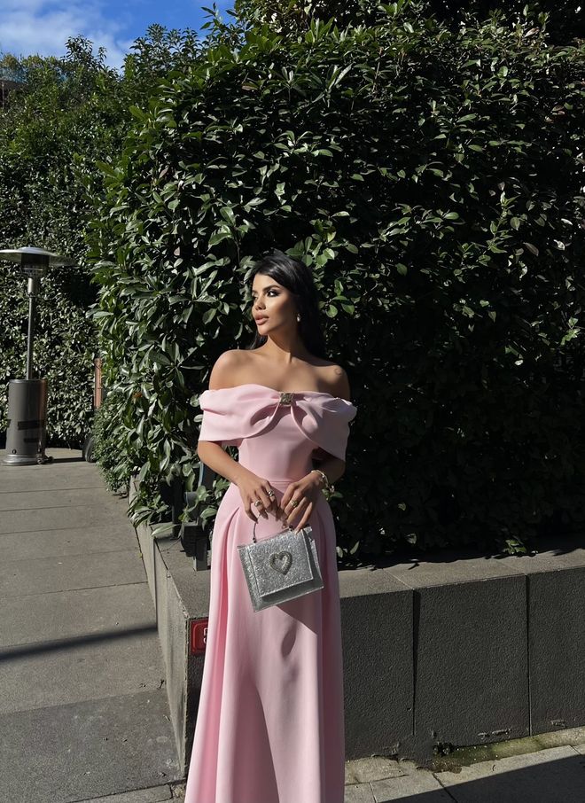 Miss Janell Elegant Pink Fit And Flare Dress Wholesale Clothing Cocktail