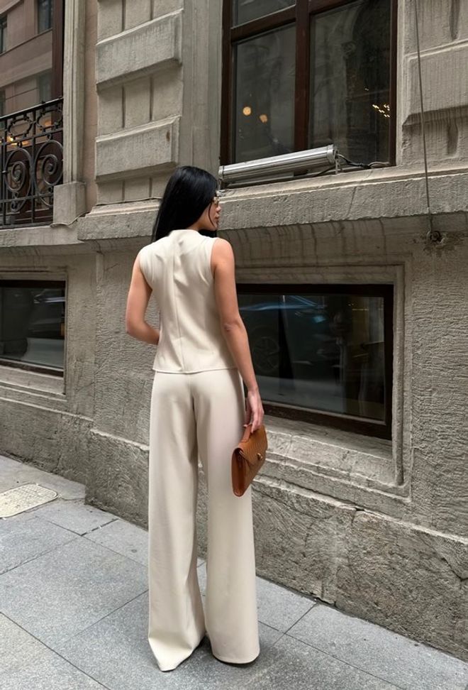 Miss Janell Beige Elegant Formal Suit Wholesale Clothing Elegant