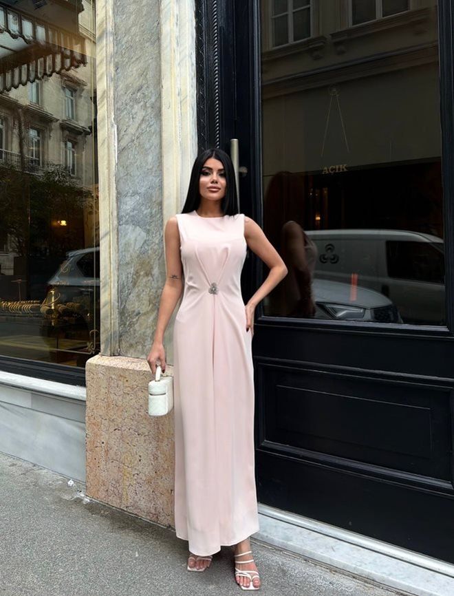 Miss Janell Beige Elegant Formal Sexy Sheath Dress Wholesale Clothing 5