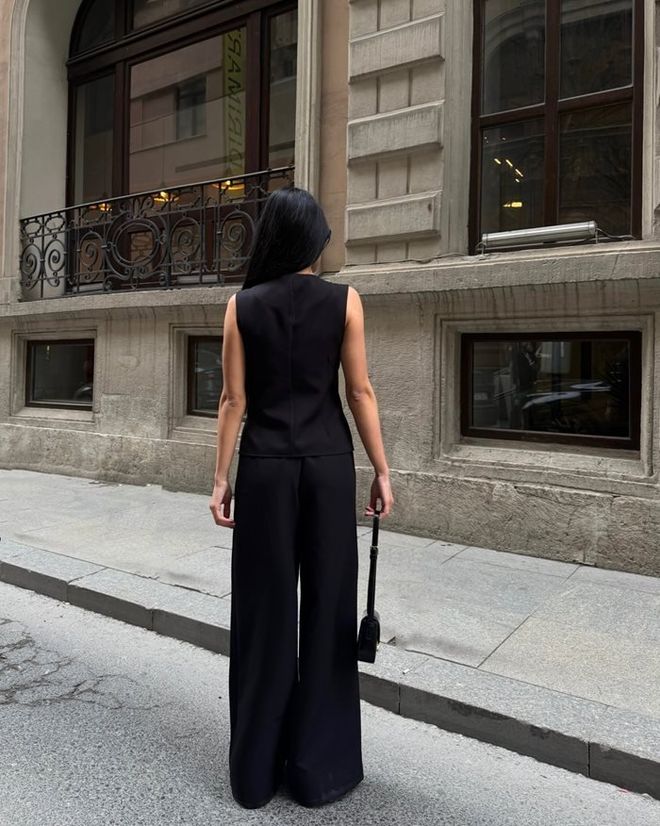 Miss Janell Black Elegant Formal Set Wholesale Clothing 1