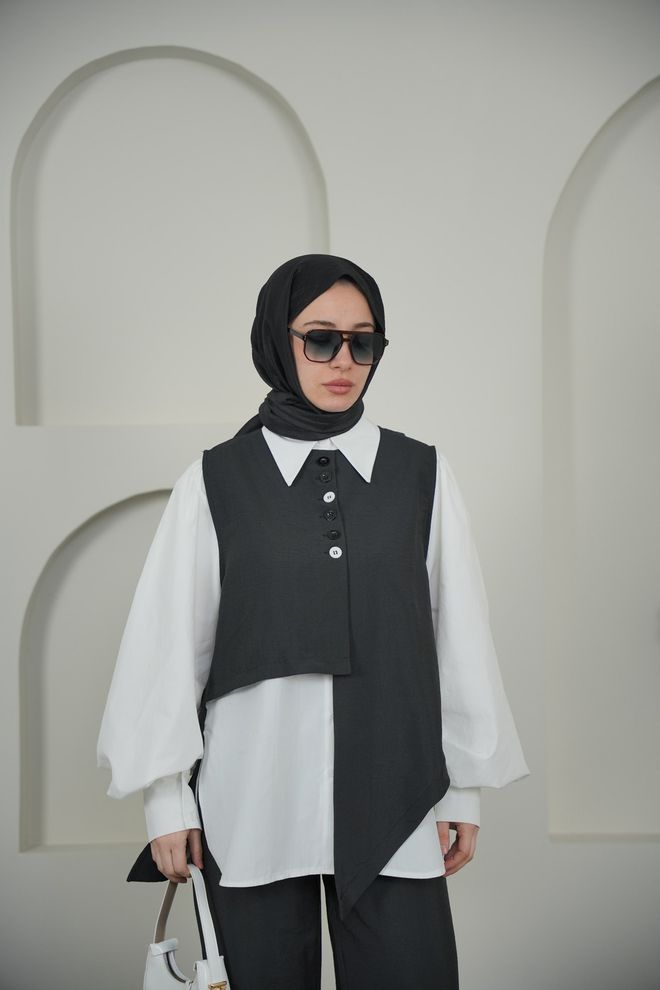 Mode Roy Σετ Μαύρο Κομψό Casual Απλό Χονδρικό εμπόριο ενδυμάτων Απλό