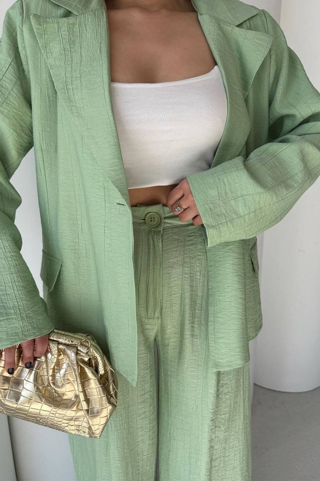 Mode Roy Green Elegant Casual Formal Suit Wholesale Clothing 1