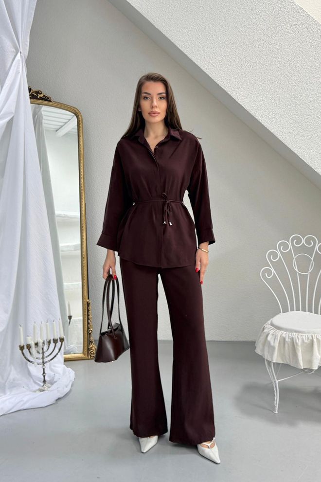 Mode Roy Elegant Brown Suit For Formal And Party Occasions Wholesale Clothing 1