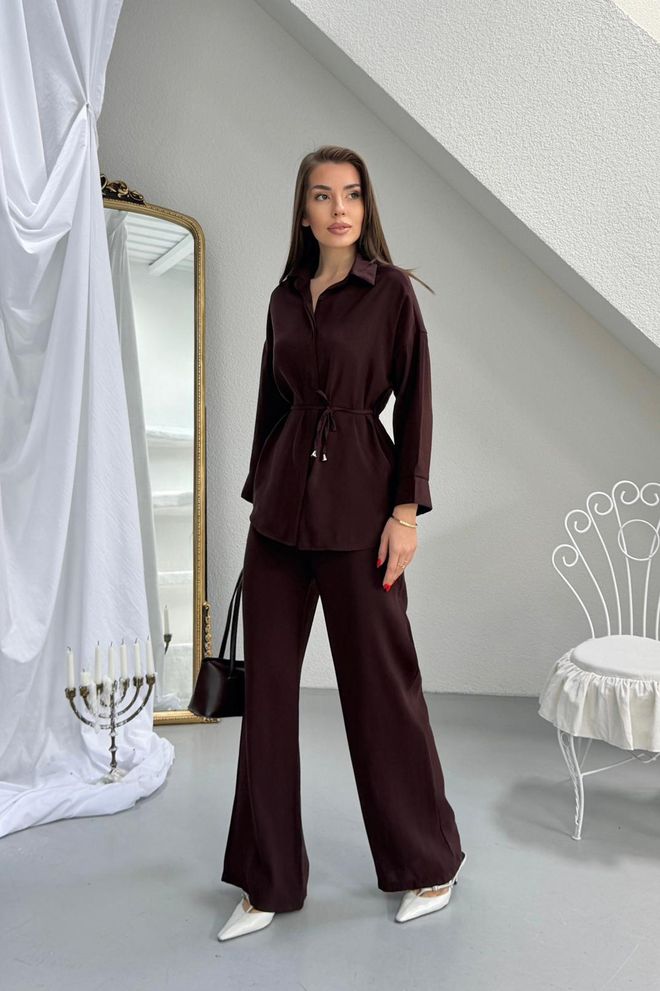 Mode Roy Elegant Brown Suit For Formal And Party Occasions Wholesale Clothing Work