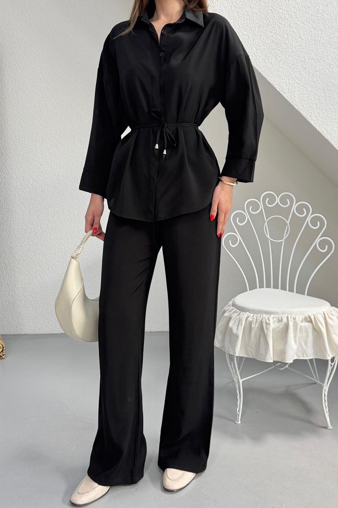 Mode Roy Черный Элегантный Формальный Поставил Оптовая продажа одежды Скромный