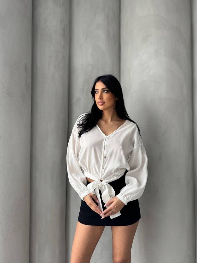 My Jest Fashion Πουκάμισο Με Δεμένη Λεπτομέρεια Χονδρικό εμπόριο ενδυμάτων Casual