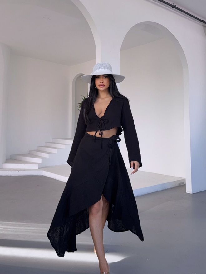 My Jest Fashion Set Crna Veleprodaja odjeće Ležerni