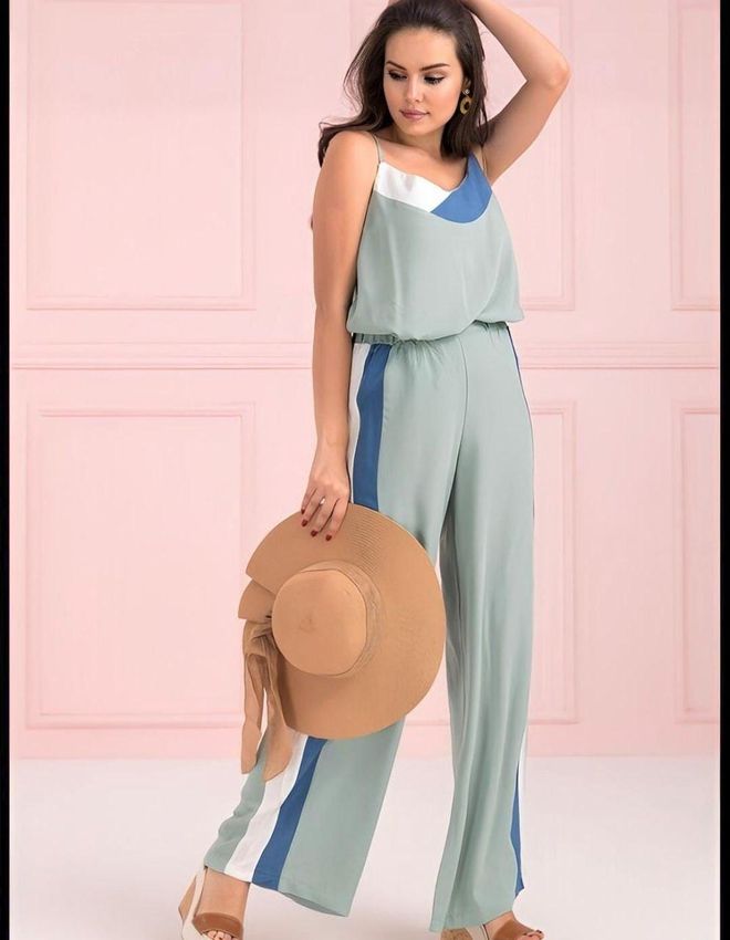 My Jest Fashion Jumpsuit Met Garnituur Groothandel Kleding Casual