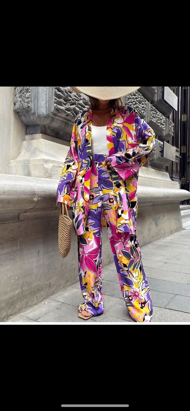 My Jest Fashion Paarse Boho Kimono Met Bloemmotief Groothandel Kleding Casual