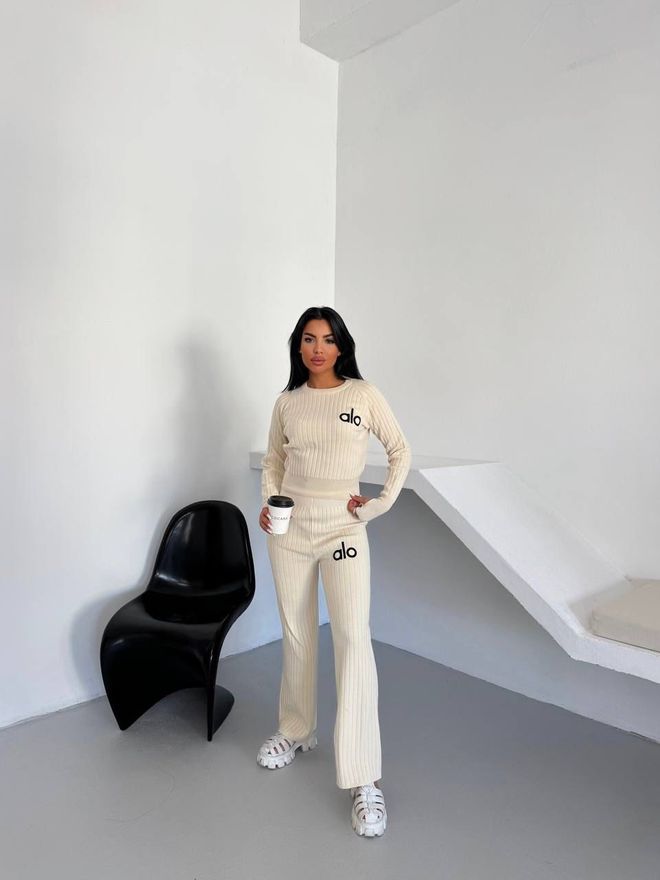 My Jest Fashion Σετ Casual Αθλητικό Streetwear Μπεζ Χονδρικό εμπόριο ενδυμάτων Casual