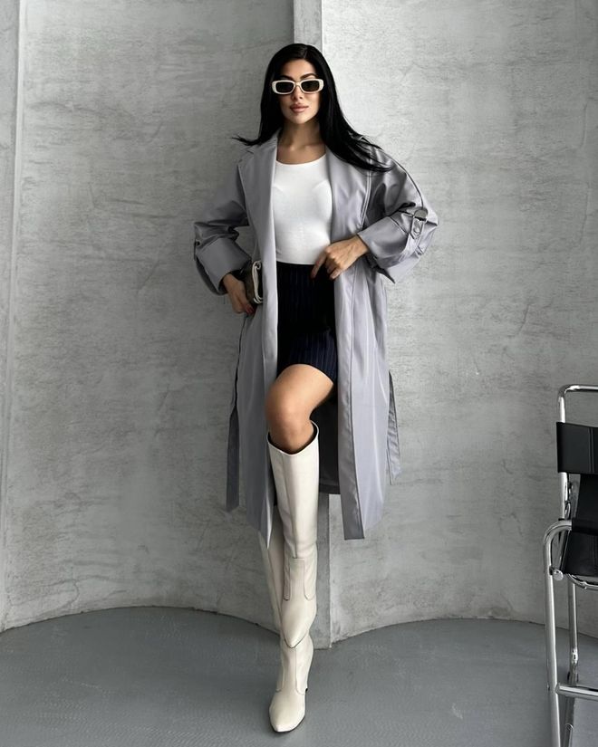 My Jest Fashion Pilka Lietpaltis Kokteilinė Aptempta Ir Platėjanti Išleistuvės Vintažinis Žaketas Didmeninė prekyba drabužiais Kokteilinė