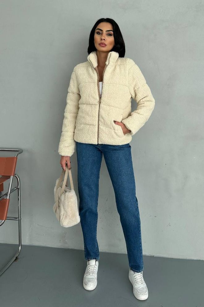 My Jest Fashion Giacca Puffer Beige Casual Sport Stil Streetwear Abbigliamento all'ingrosso Casuale