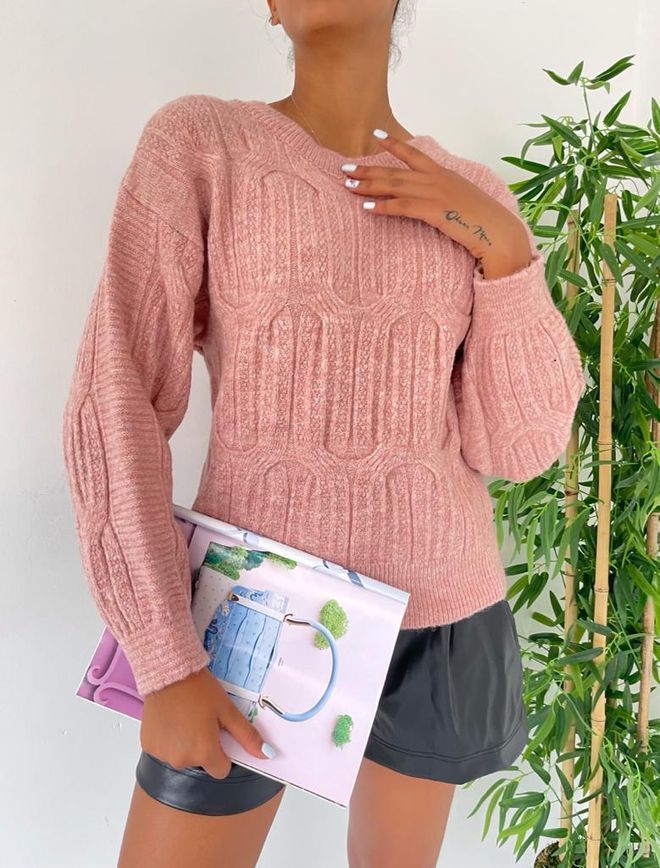 MyBee Jersey Rosa Polvo Ropa al por mayor Salón