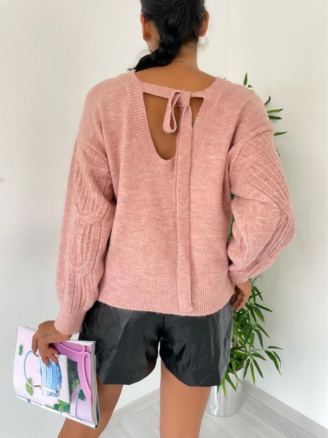 MyBee Jersey Rosa Polvo Ropa al por mayor Lana