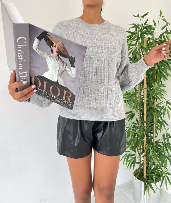 MyBee سترة رمادي ملابس بالجملة صالة