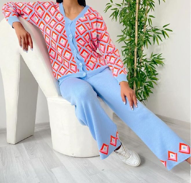 MyBee Suit Blue Wholesale Clothing Casual