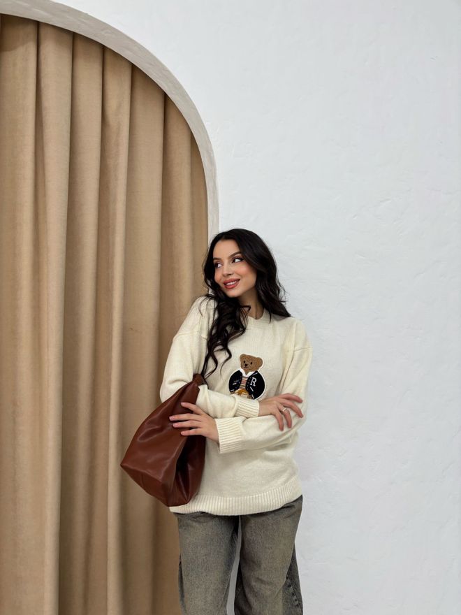 MyBee سترة مرتفعة عظم ملابس بالجملة صوف