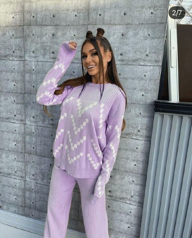 MyBee Tuta Sportiva Lilla Abbigliamento all'ingrosso Casuale