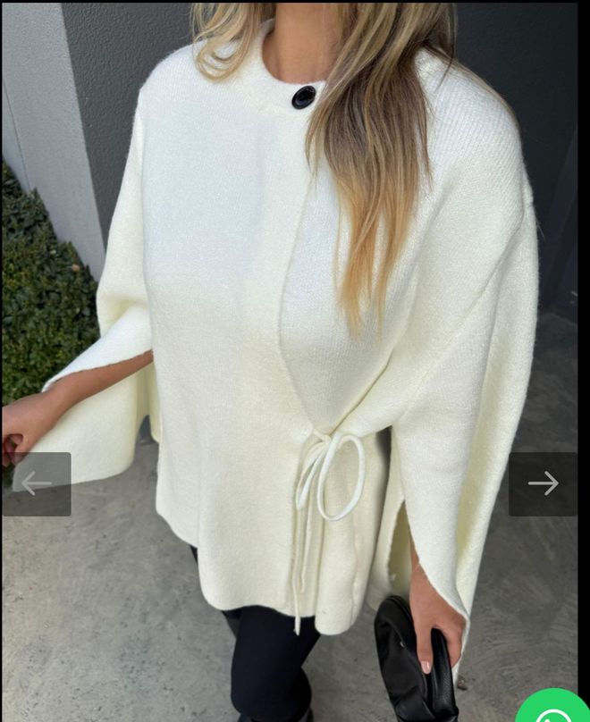 MyBee Biały Elegancki I Casual Kardigan Z Zapięciem Na Wiązanie Hurtowa sprzedaż odzieży Casual