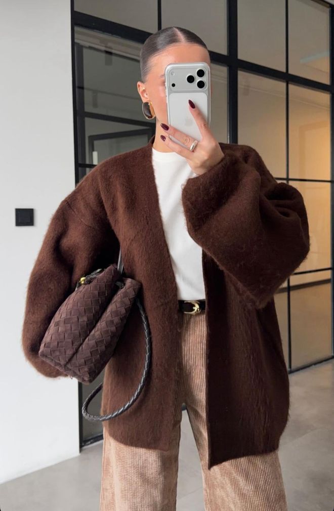 MyBee Rebeca Marrón Casual Elegante Ropa al por mayor Casual