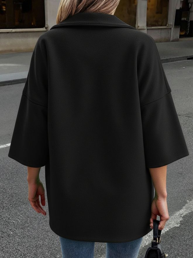 MyBee Cachet Coat Black Wholesale Clothing 2