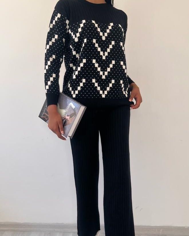 MyBee Suit Black Wholesale Clothing Casual