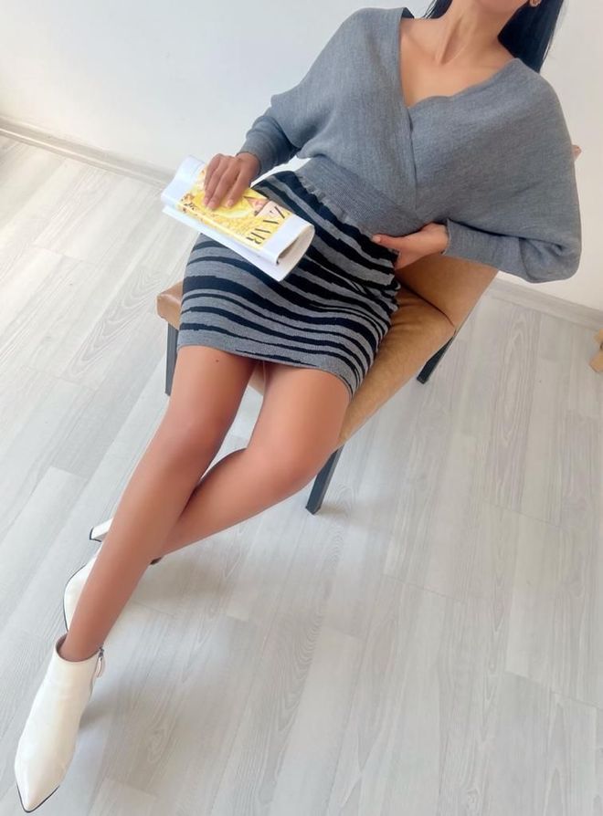 MyBee Dress Grey Wholesale Clothing Casual