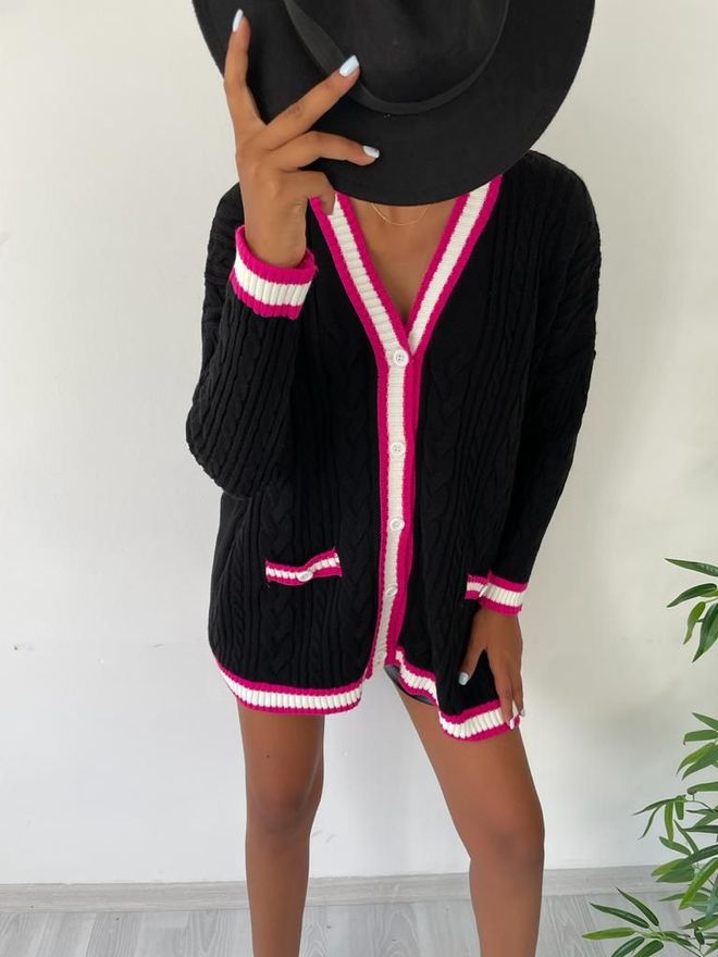 MyBee Vest Zwart Groothandel Kleding Casual