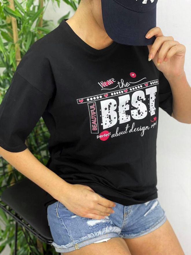 MyBee T Shirt Best Black Wholesale Clothing Cotton