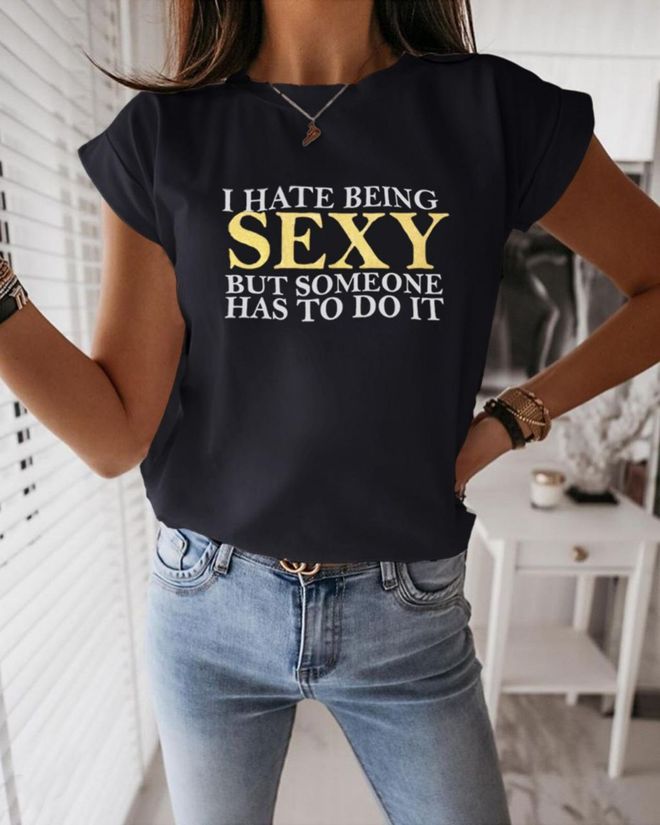 MyBee T Shirt Sexy Black Wholesale Clothing Casual