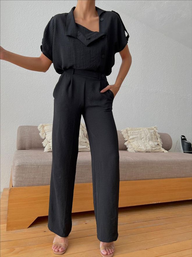 MyBee Aerobin 2 Pack Костюм Черен Дрехи на едро Пролет