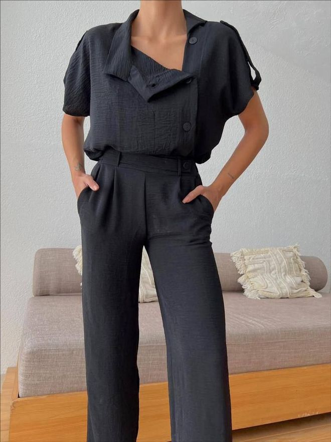 MyBee Aerobin 2 Pack Костюм Черен Дрехи на едро Работа