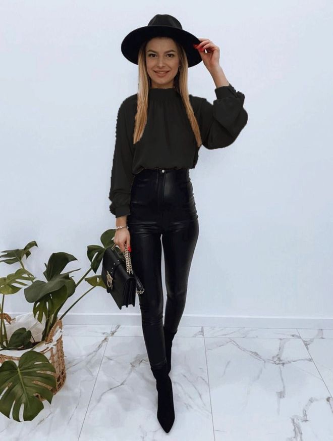 MyBee Блуза Црна Велепродаја одеће Неформалан