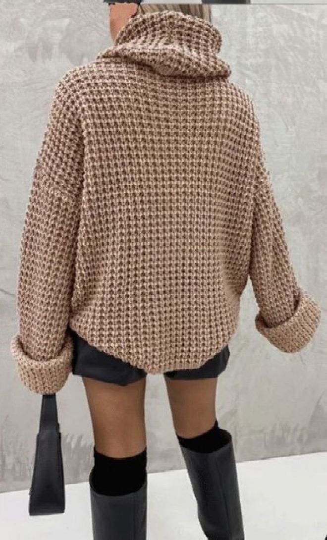 MyBee سترة تريكو كامل ملابس بالجملة صوف