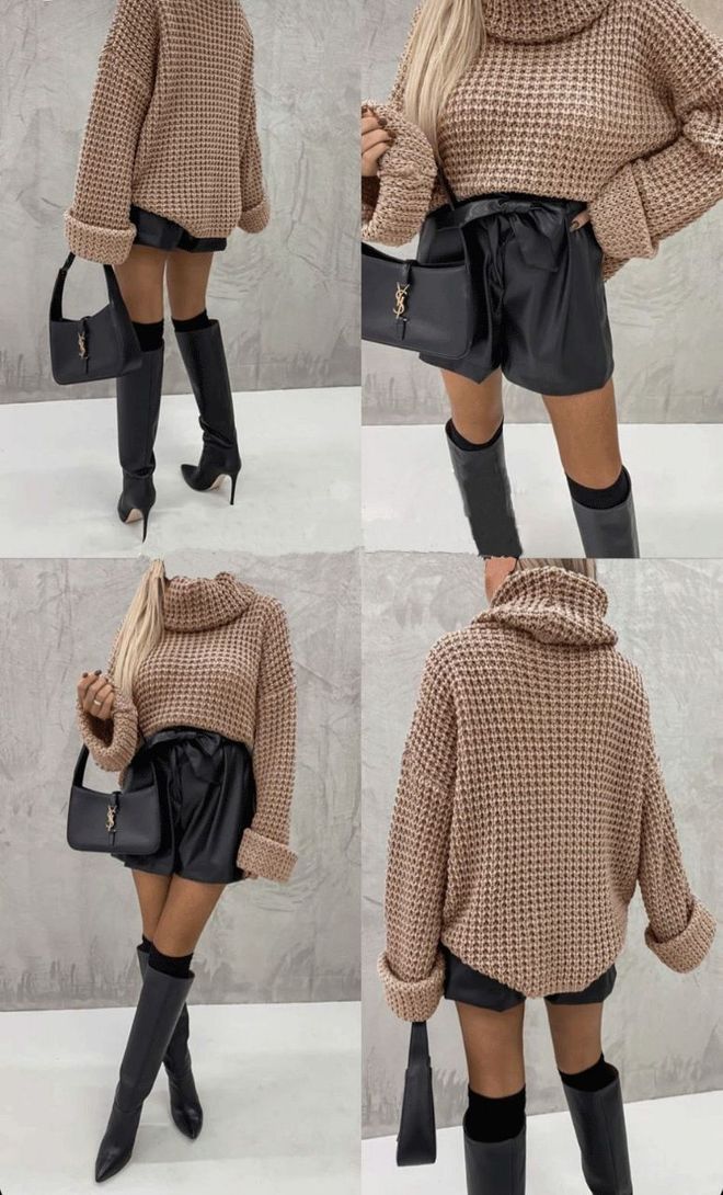 MyBee سترة تريكو كامل ملابس بالجملة عمل