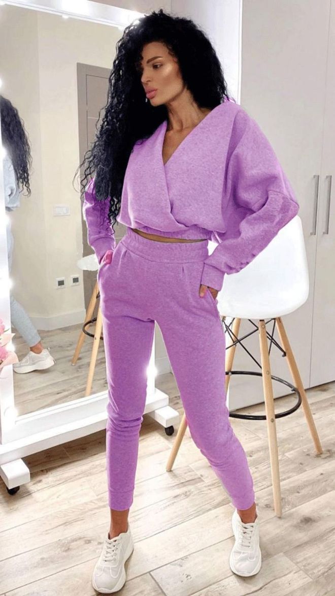 MyBee Set di tuta imbottita a 2 fili Lilla Abbigliamento all'ingrosso 0