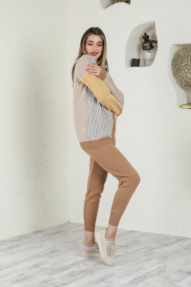 MyBee Costum Tricotaj Maro Îmbrăcăminte cu ridicata Casual