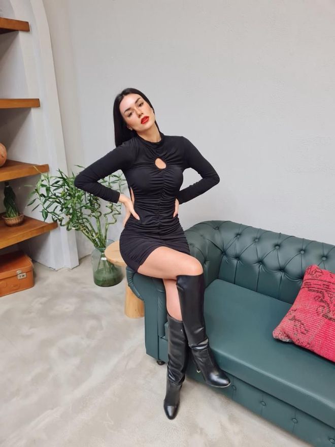 MyBee Sandy Dress Black Wholesale Clothing Sexy