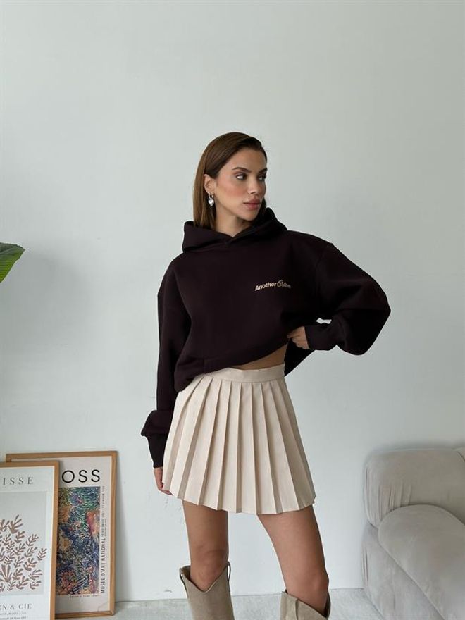 MyDükkan Pleated Shorts Skirt Stone Wholesale Clothing 6