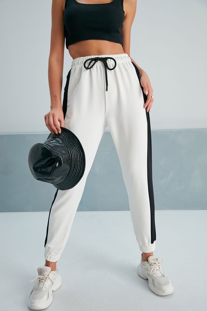 My Fashion بنطال رياضي بسحاب ملابس بالجملة ربيع