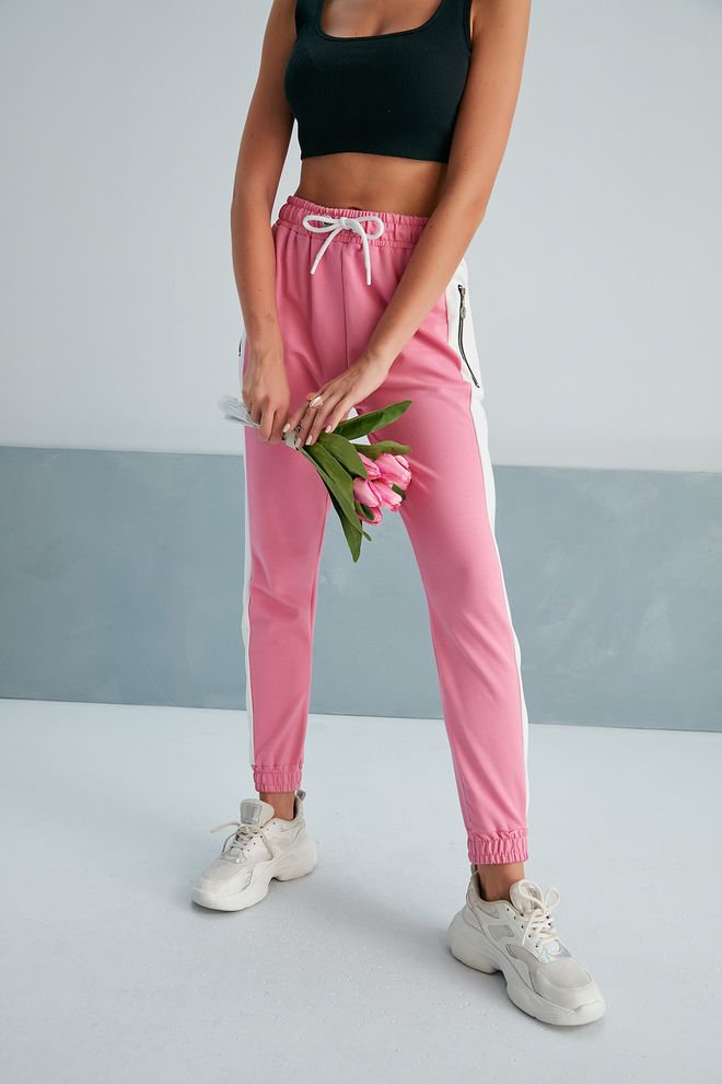 My Fashion Zippered Sweatpants Wholesale Clothing Spring