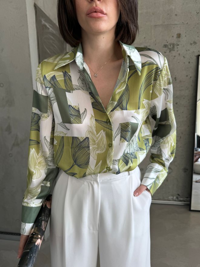 My Fashion Koszula We Wzór Uzbecki Hurtowa sprzedaż odzieży Casual