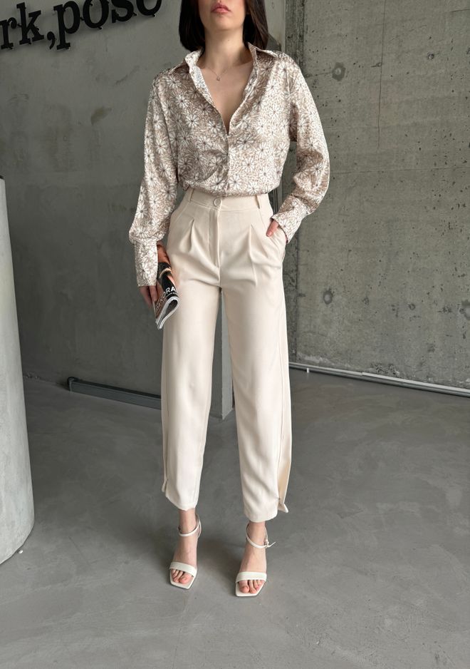 My Fashion Pantalones Abotonados Ropa al por mayor Casual