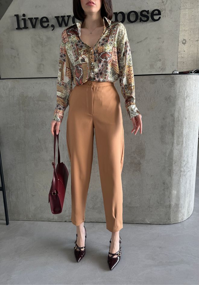 My Fashion Pantalón Con Bolsillo Trasero Ropa al por mayor Casual