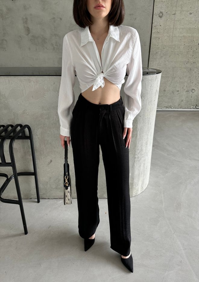 My Fashion Pantaloni In Tessuto Lurex Abbigliamento all'ingrosso Casuale