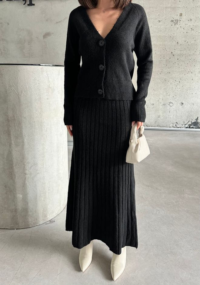 Ilia Traje De Falda Antracita Ropa al por mayor Casual